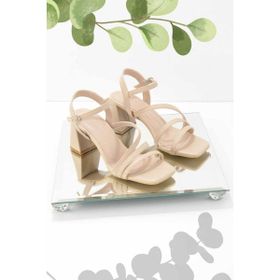 Bambi K05215162609 Vizon Kadın Klasik Topuklu Ayakkabı