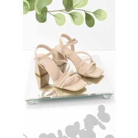 Bambi K05215162609 Vizon Kadın Klasik Topuklu Ayakkabı