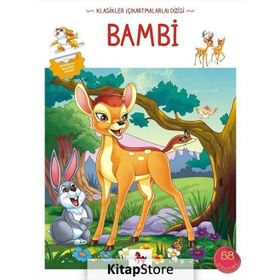 Bambi - Klasikler Çıkartmalarla Dizisi - Felix Salten