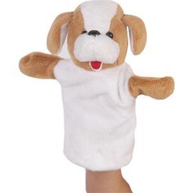 Bambi Kukla Köpek 28 cm Renkli Peluş Oyuncak