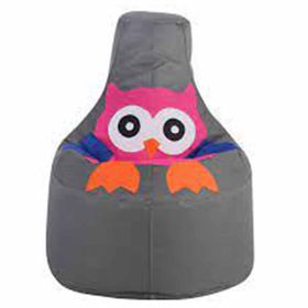 Bambi Toys Baykuş Gri İmperteks 67x60x25 cm Armut Koltuk