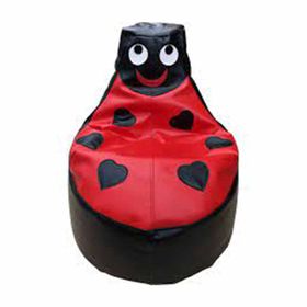 Bambi Toys Deri Uğur Böceği 67x60x25 cm Armut Koltuk