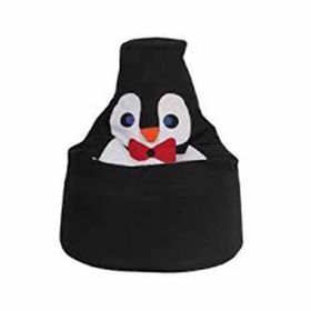 Bambi Toys Penguen Siyah İmperteks 67x60x25 cm Armut Koltuk
