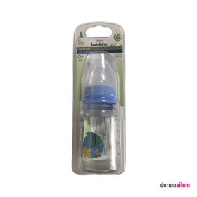 Bambino 125 ml 0+ Ay Mavi Balık Cam Biberon