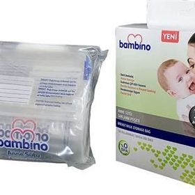 Bambino 25li Anne Sütü Saklama Poşeti