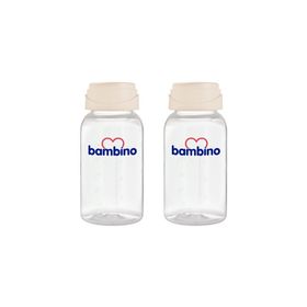 Bambino 2x125 ml Süt Saklama Kabı