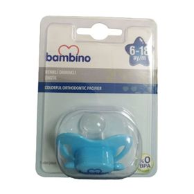 Bambino 6-18 Ay Mavi Renkli Damaklı Emzik