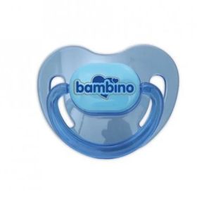 Bambino 6-18 Ay No 2 Mavi Silikon Damaklı Emzik