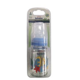 Bambino B011 Mavi 125 ml Cam Biberon