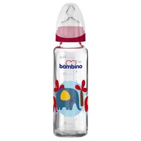Bambino B012 225 ml Ortodontik Cam Biberon