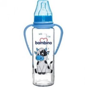 Bambino B066 250 ml Natural PP Kulplu Biberon