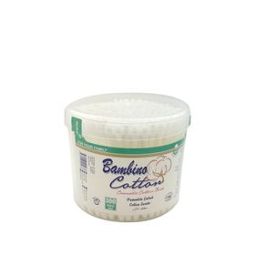 Bambino Cotton 300'lü Pamuklu Kulak Çubuğu