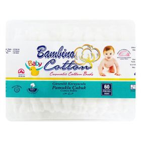 Bambino Cotton 60'lı Bebek Kulak Çubuğu