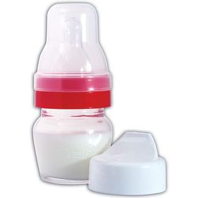 Bambino Mini Cam 30 ml Silikon Emzik Kırmızı Biberon
