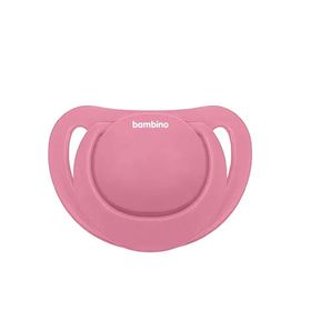Bambino No: 2 Pembe 6-18 Ay Silikon Damaklı Emzik