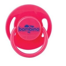 Bambino No:1 Pembe Yalancı Emzik Silikon Uçlu