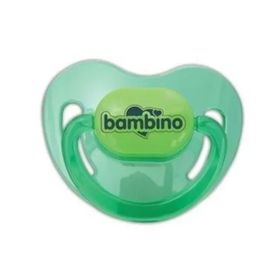 Bambino No:2 Yeşil 6-18 Ay Silikon Damaklı Emzik