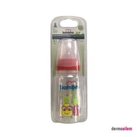 Bambino Oval Kavramalı PP 150 ml 0+ Ay Kırmızı Ananas Biberon