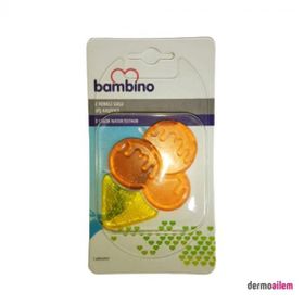 Bambino P0656 2 Renkli Sulu Turuncu Sarı Diş Kaşıyıcı