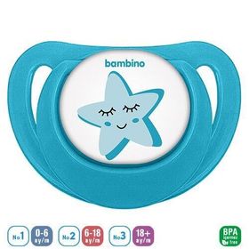 Bambino P2565 No: 2 Desenli Fit Damaklı Emzik