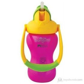 Bambino P6150 +6 Ay 230 ml Mavi Kulplu Pipetli Bardak