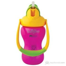 Bambino P6150 +6 Ay 230 ml Mavi Kulplu Pipetli Bardak