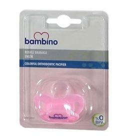 Bambino T183 No:1 Renkli Damaklı Emzik