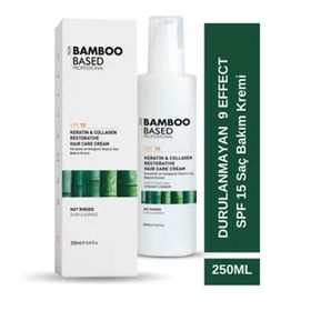 Bamboo Based Professional Keratin Collagen Durulanmayan Spf 15 250 ml Saç Bakım Kremi