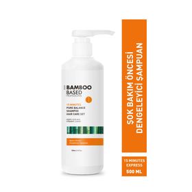 Bamboo Based Professional Şok Bakım Pure Balance ve Keratin Collagen 500 ml Şampuan