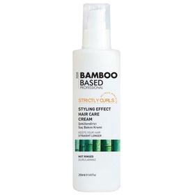 Bamboo Based Professional Süper 9 Etkili Bukle 250 ml Belirginleştirici ve Durulanmayan Bakım Kremi