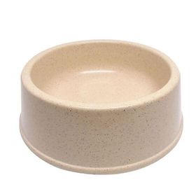Bamboo Krem 13 cm Kedi Mama Kabı
