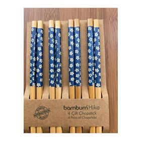 Bambum 4 Çift Hika Chopstick