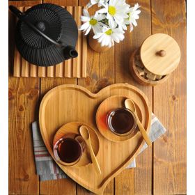 Bambum Amor Kalp Büyük Tepsi