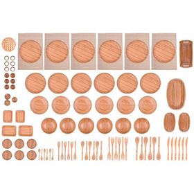 Bambum B0235 Nobel 96 Parça Bambu Yemek Takımı