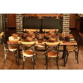 Bambum B0235 Nobel 96 Parça Bambu Yemek Takımı