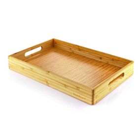 Bambum B1435 Marbella Bambu Desenli Tepsi
