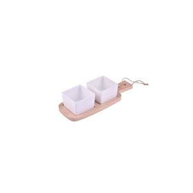 Bambum B1561 Daria 3 Parça Bambu Altlıklı Sosluk