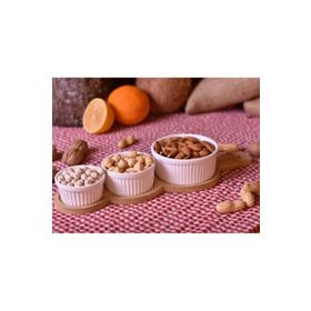Bambum B1570 4 Parça Yedda Bambu Altlıklı Tadım Kasesi