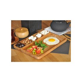 Bambum B2393 Carlin 6 Bölmeli Servis Tabağı