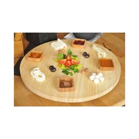 Bambum B2398 Fiesta 45 cm Döner Taban Servis Tabağı