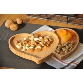Bambum B2464 Amor İkili Kalp Tepsi Kahvaltılk