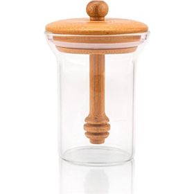 Bambum Bee Bal Kaşıklı Cam Saklama Kabı