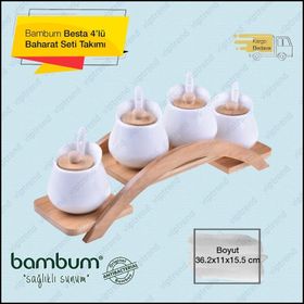 Bambum Besta 4’lü Baharat Seti