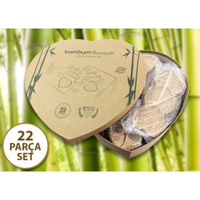 Bambum Bouquet 22 Parça 2 Kişilik Kahvaltı Seti