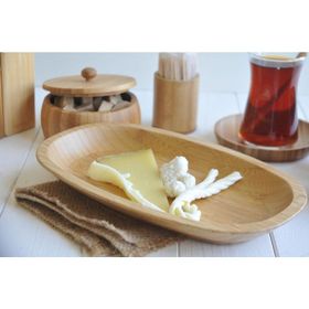 Bambum Caliente 30 cm Kayık Servis