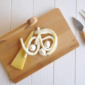 Bambum Cheese 5 Parçalı Bej Peynir Aksesuarı Set