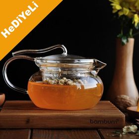 Bambum Cinnamon 600 ml Süzgeçli Demlik