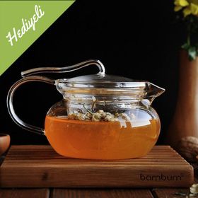 Bambum Cinnamon 600 ml Süzgeçli Demlik