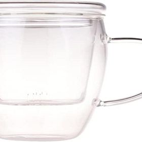 Bambum Denisse 400 ml Bej Süzgeçli Kupa