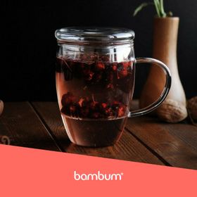 Bambum Denisse 500 ml Süzgeçli Kupa